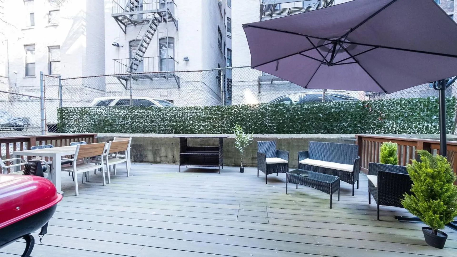 Spacious 4Br 2Ba Duplex Apt With Private Patio Wd New York 0*,
