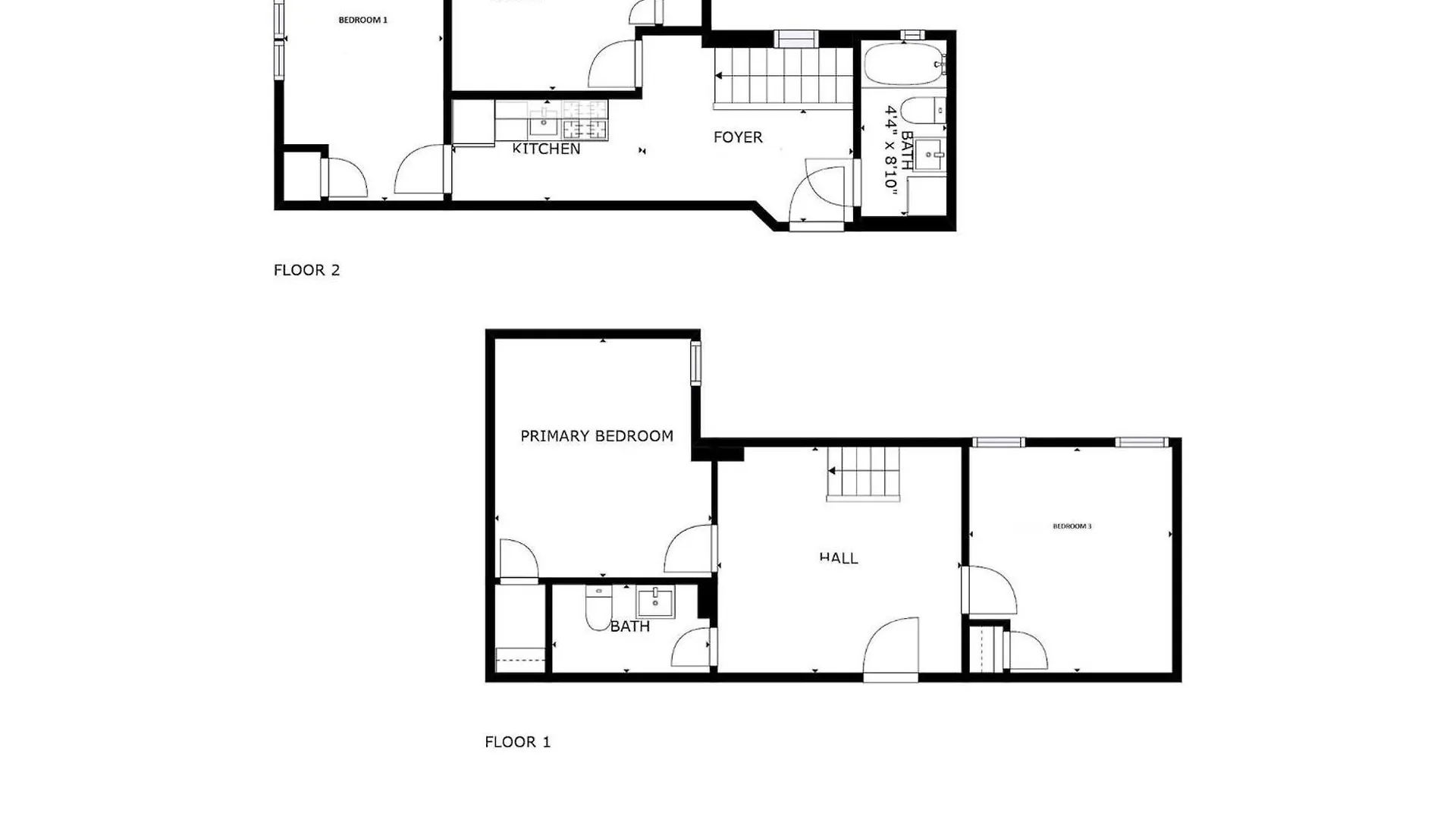 Spacious 4Br 2Ba Duplex Apt With Private Patio Wd New York Appartement